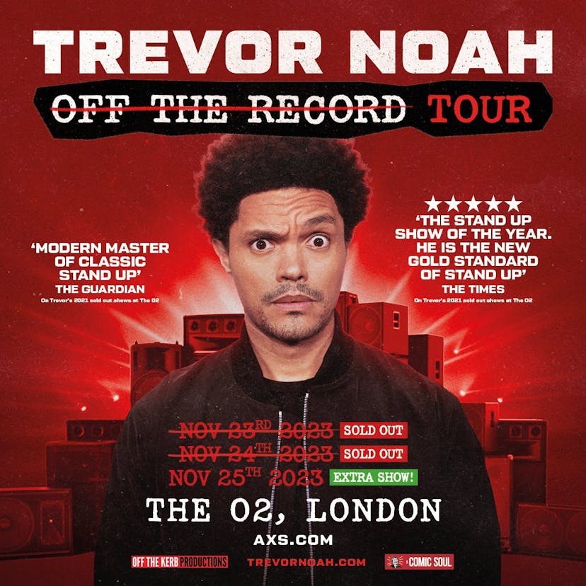 Trevor noah tour 2024